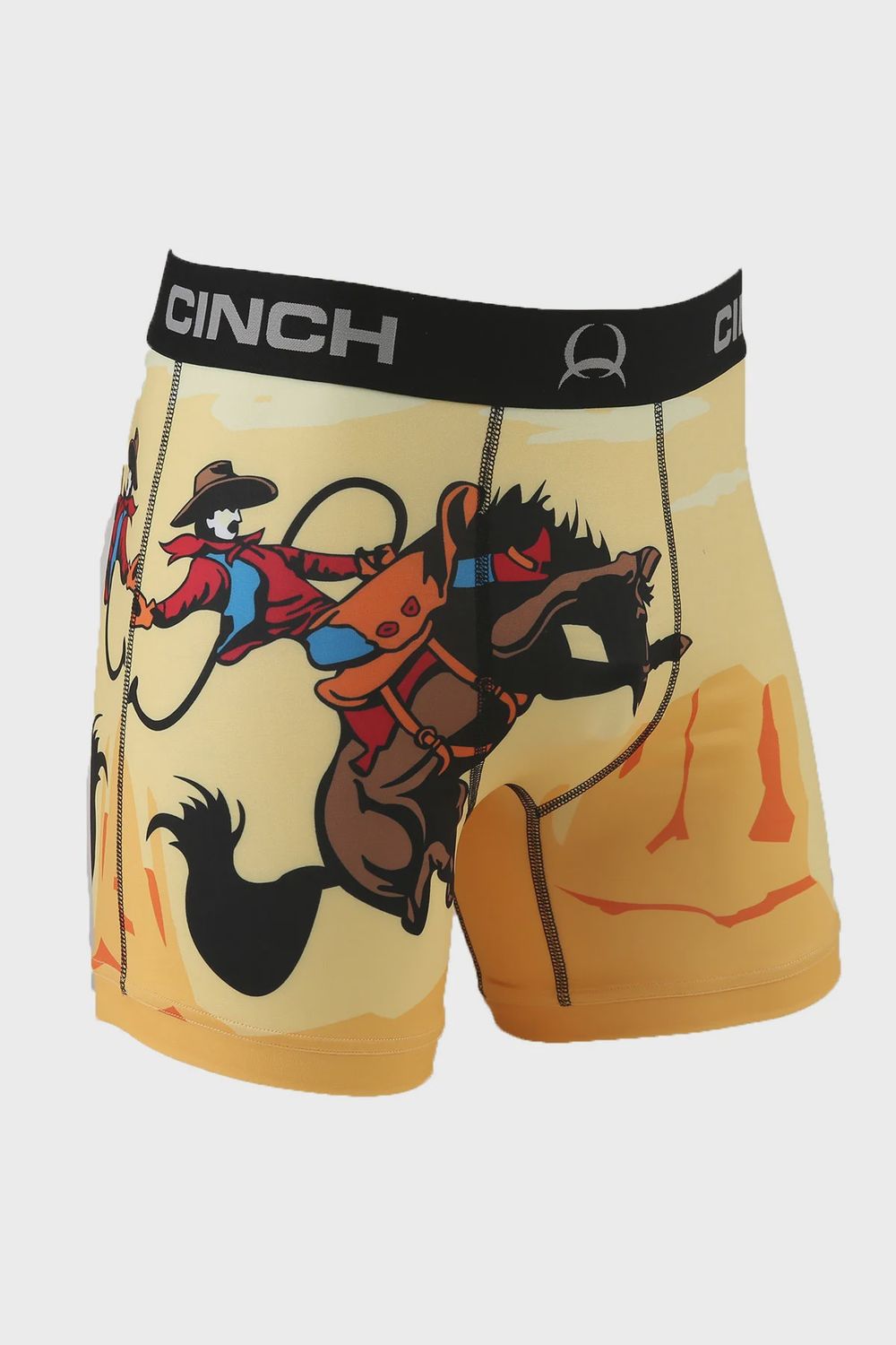 CINCH Boxer Brief - Saddle bronc, Size: S