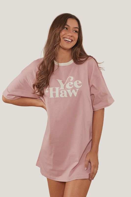 Yee Haw T-Shirt dress