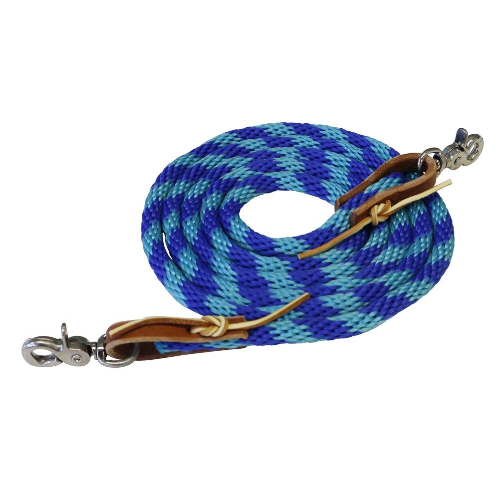 Poly Roper Rein, Colour: Blue/Turquoise