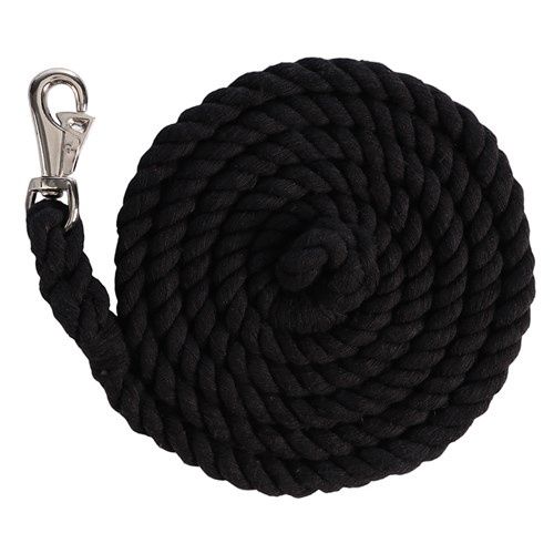 Heavy 3/4&quot; lead rope with bull snap - 10&#39;