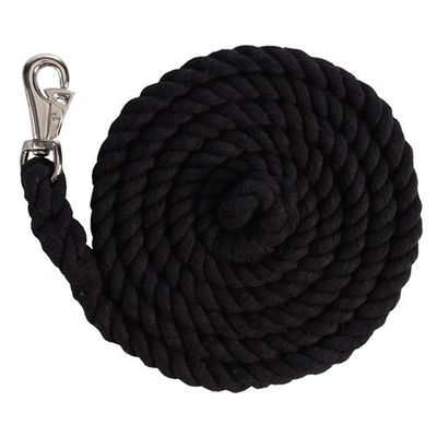 Heavy 3/4" lead rope with bull snap - 10'