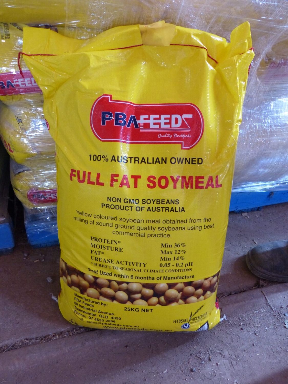 PBA Full Fat Soymeal - 25kg