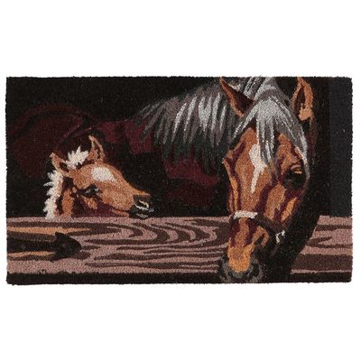 Door mat - mare &amp; foal