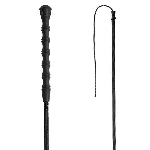Nylon Lunge Whip Black - 180cm