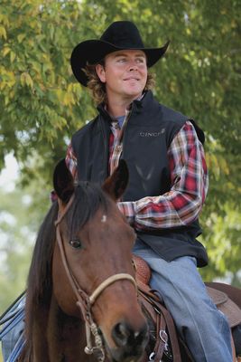 CINCH Clunes Mens Vest - Bonded Black