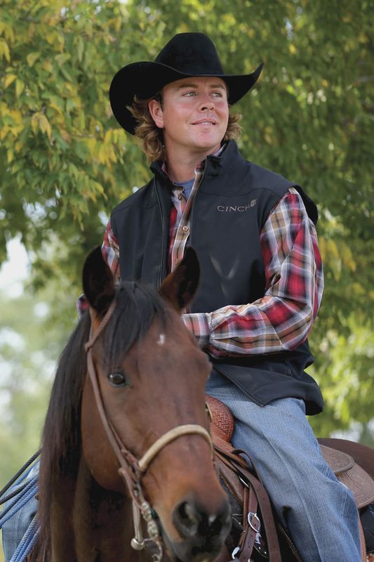 CINCH Clunes Mens Vest - Bonded Black