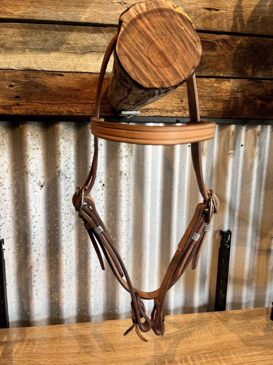 John Nalder Bridle - wide crown strap