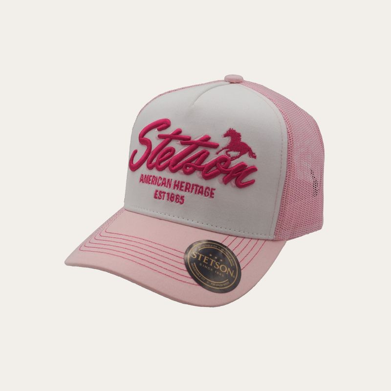 Stetson - Classic Trucker Cap (pink)