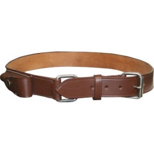 Top Hand leather belt with pouch
