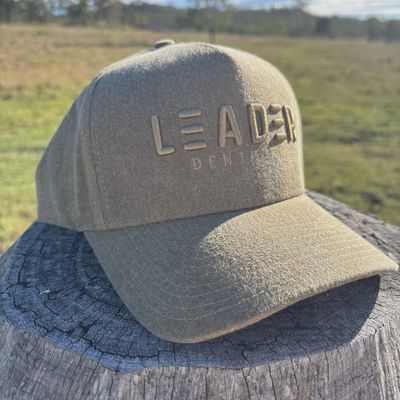 Leader Denim Co. Chino Trucker Cap - Olive