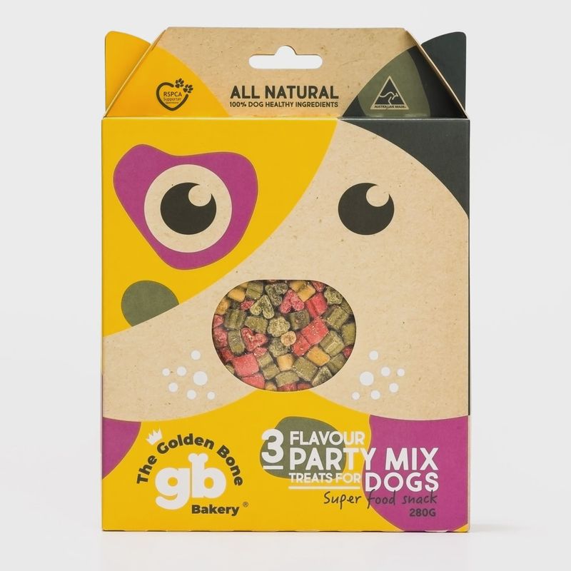 3 Flavour Party Mix treats for Dogs