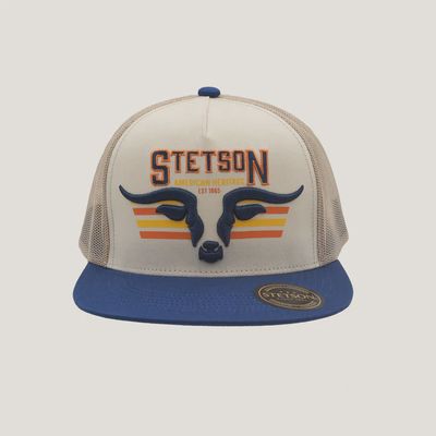 Stetson - Longhorn Trucker Blue