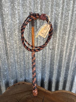 8 plait kangaroo hide stockwhip