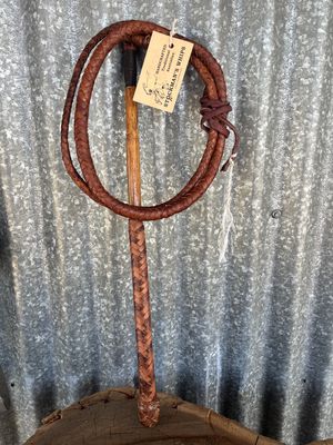 8 plait kangaroo hide stockwhip