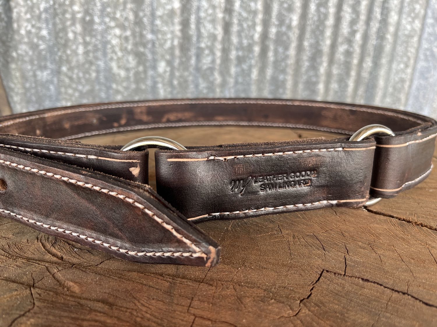 Hobble Belt - single &amp; double ring, Style: Double ring (42&#39;)