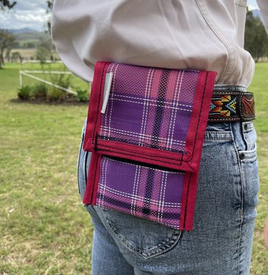 Kirribee PVC Mesh Phone Pouch with belt loops