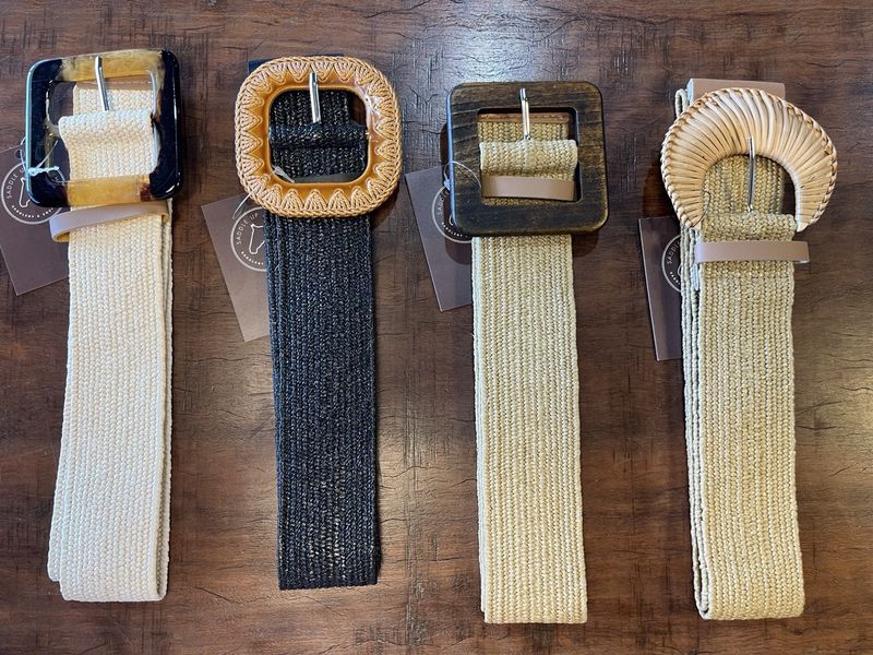 Women's braided belts