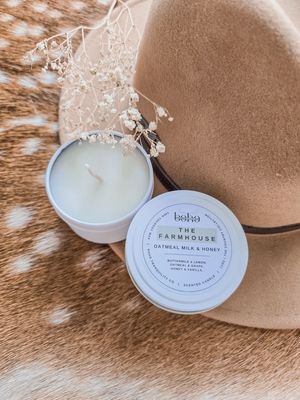 The Farmhouse - Mini 4oz Candle Tin