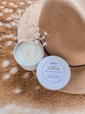 The Stables - Mini 4oz Candle Tin