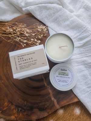 The Stables - Mini 4oz Candle Tin