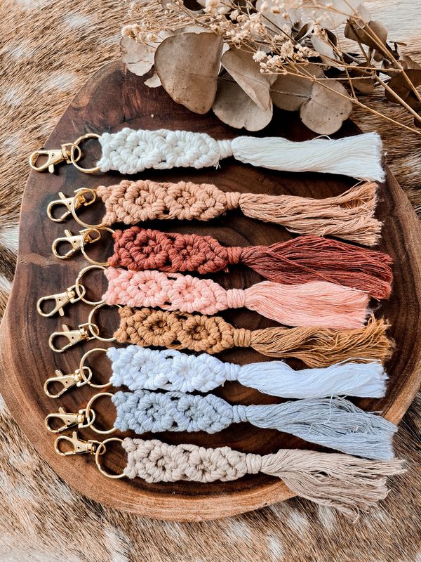 Macrame Keychain
