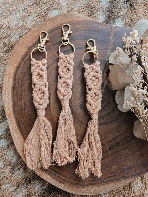 Macrame Keychain