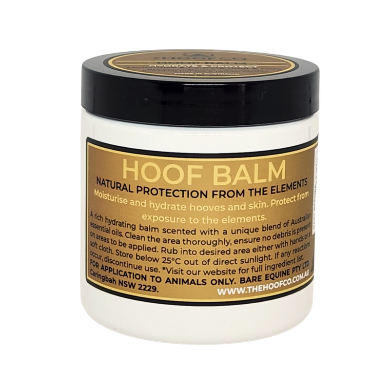 Hoof Balm - lube those hooves