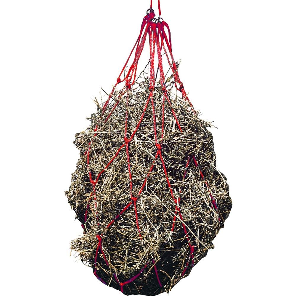 Heavy Duty Plastic Hay Net, Colour: Red, Size: Small