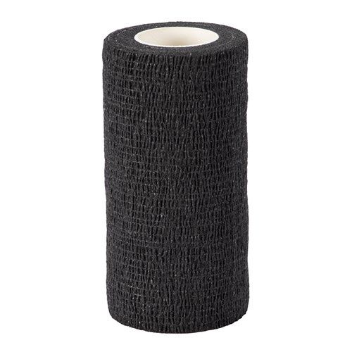 Elasti-Wrap Cohesive Bandage - assorted colours, Colour: Black