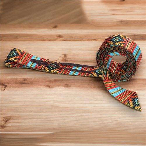 Fort Worth Printed latigo (nearside) - Nicoma