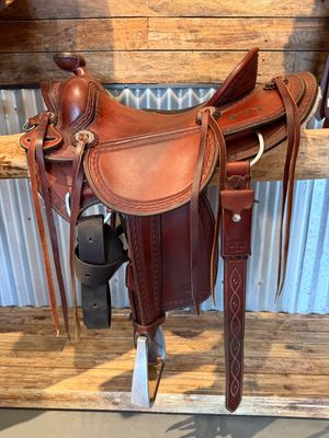 Custom Wade-inspired saddle