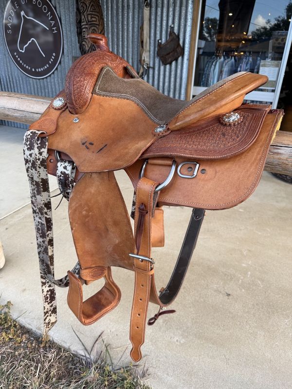 Syd Hill Lawson Reining Saddle – 15"
