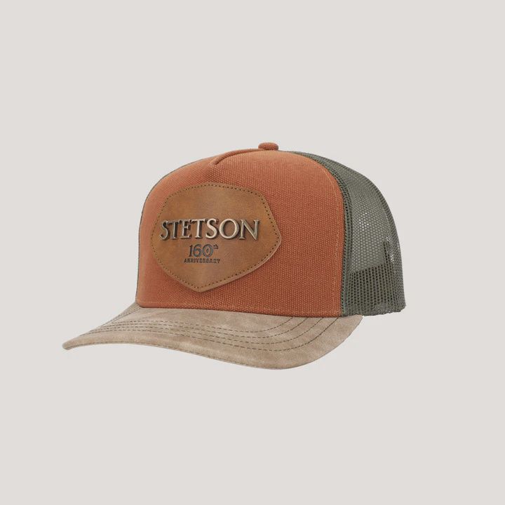 Stetson - 160th Trucker Cap, Colour: Brown