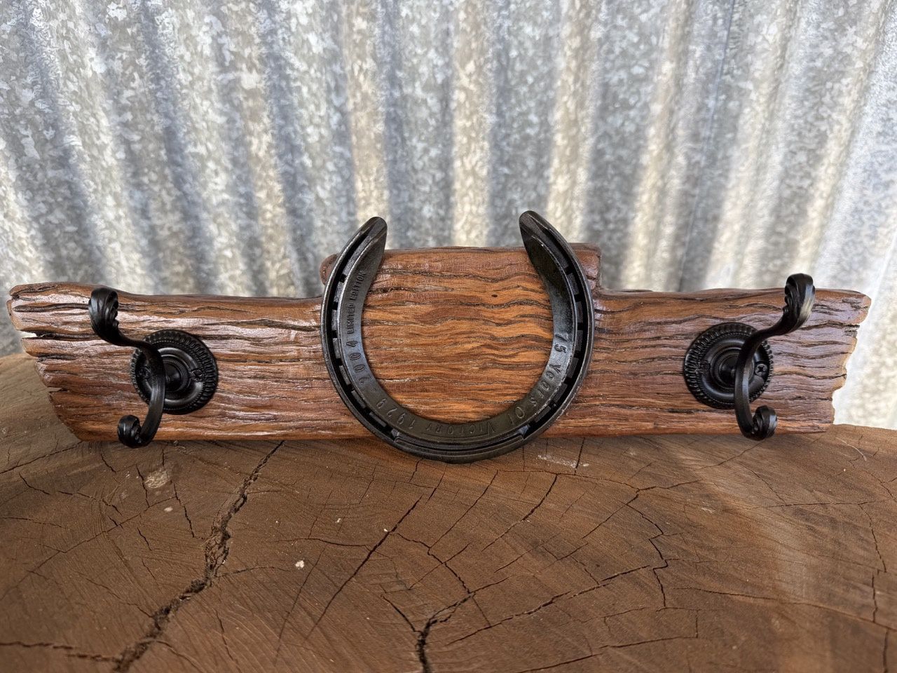 Horseshoe Coat &amp; Bridle Rack