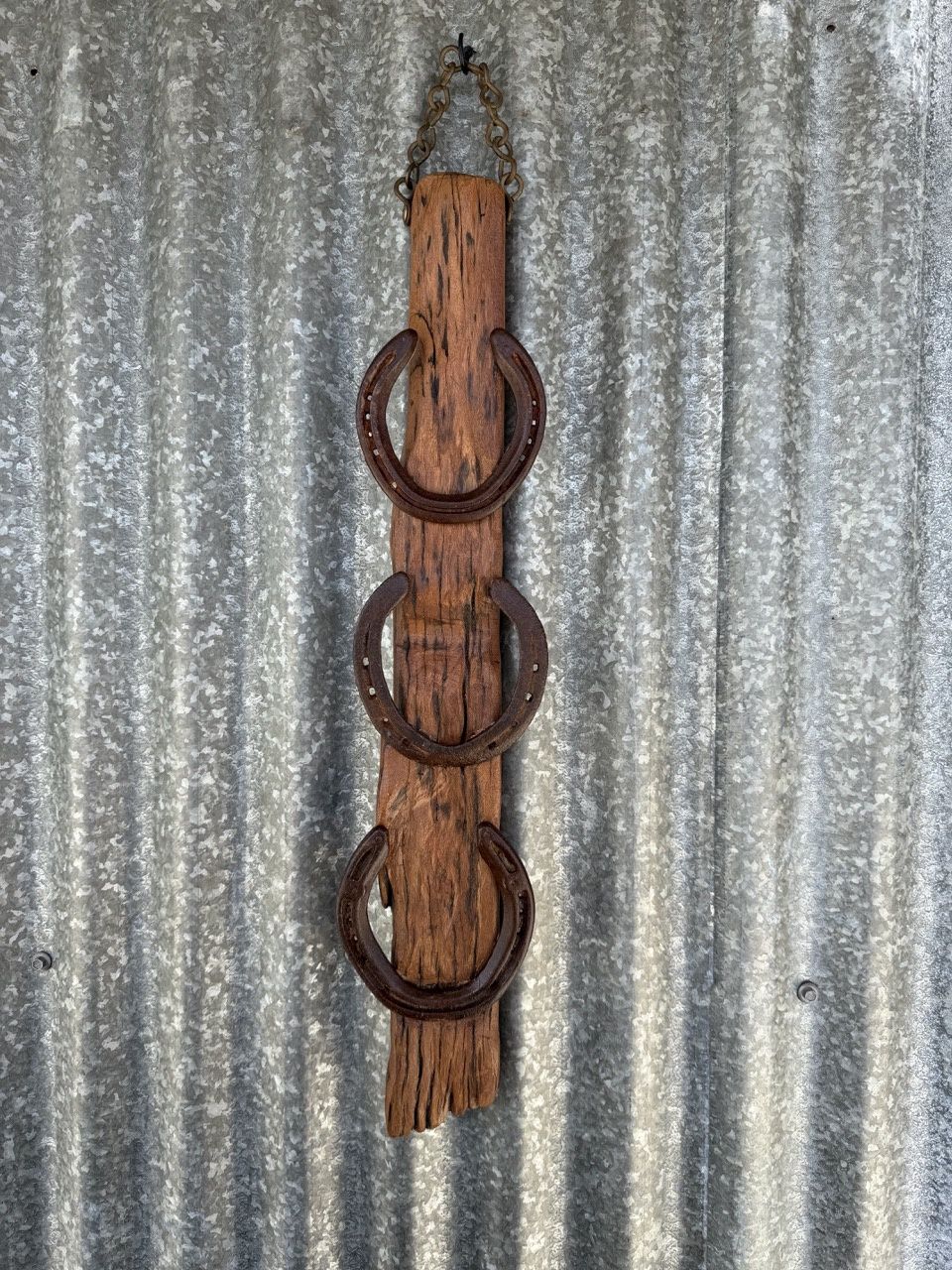 Rustic Horseshoe Wall Hanging