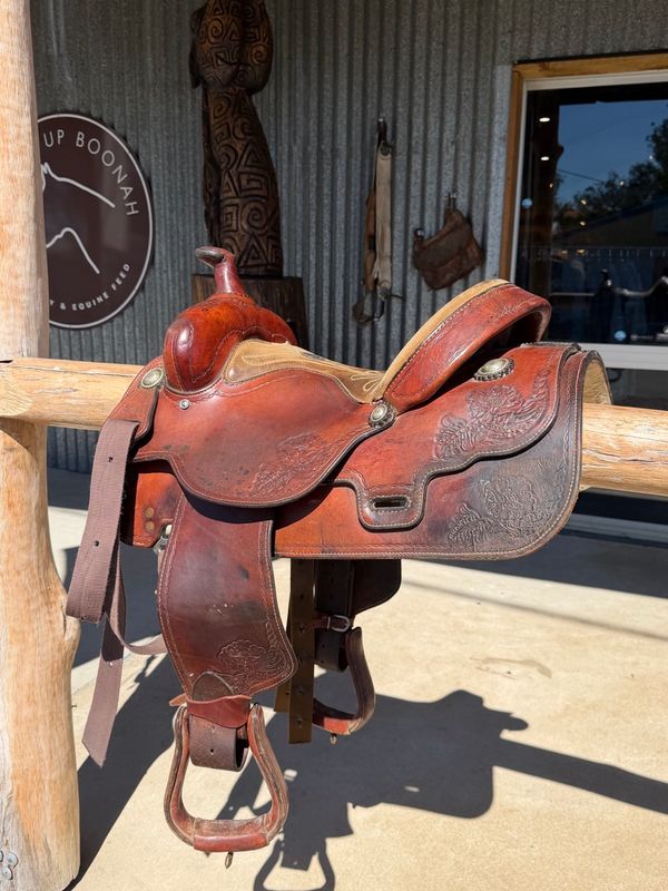 14" Tom Kleine Western Pleasure Saddle – Second Hand Consignment