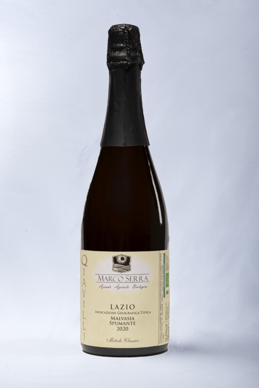 QIAVILLI  IGT LAZIO SPUMANTE 2020 100% BIOLOGICO