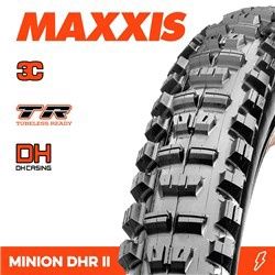 MAXXIS MINION DHR II 27.5 X 2.40 WT DH 3C GRIP TR FOLD 60X2TPI E-25
