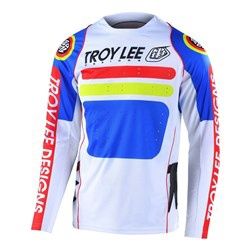 TLD SPRINT JERSEY DROP IN WHITE MED