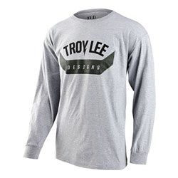 TLD ARC LS TEE HEATHER GREY MED