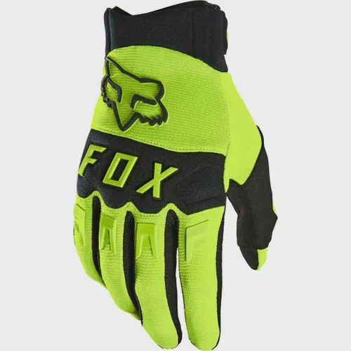 DIRTPAW GLOVE YELLOW MEDIUM