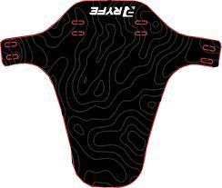 RYFE Mud Guard Reg Black Contour 210x253mm