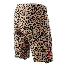 TROY LEE DESIGNS TLD WMNS LILIUM SHORT SHELL LEOPARD BRONZE