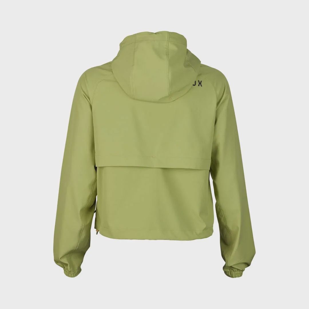 WOMAN SURVIVALIST WINDBREAKER PALE GREEN