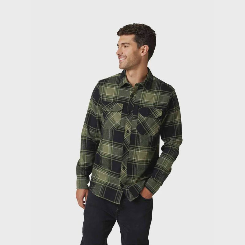 TRAILDUST 2.0 FLANNEL ARMY X LARGE