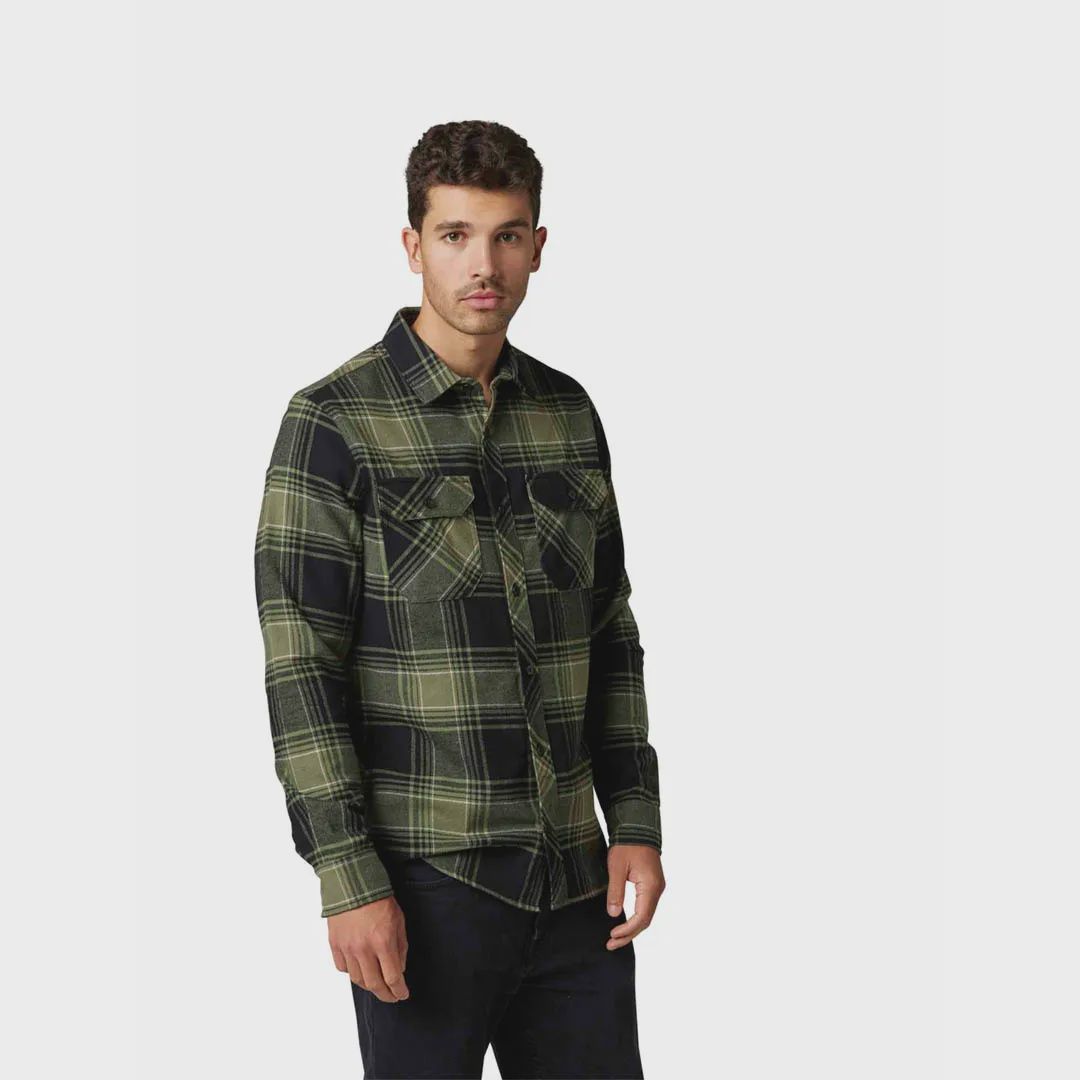 TRAILDUST 2.0 FLANNEL ARMY X LARGE