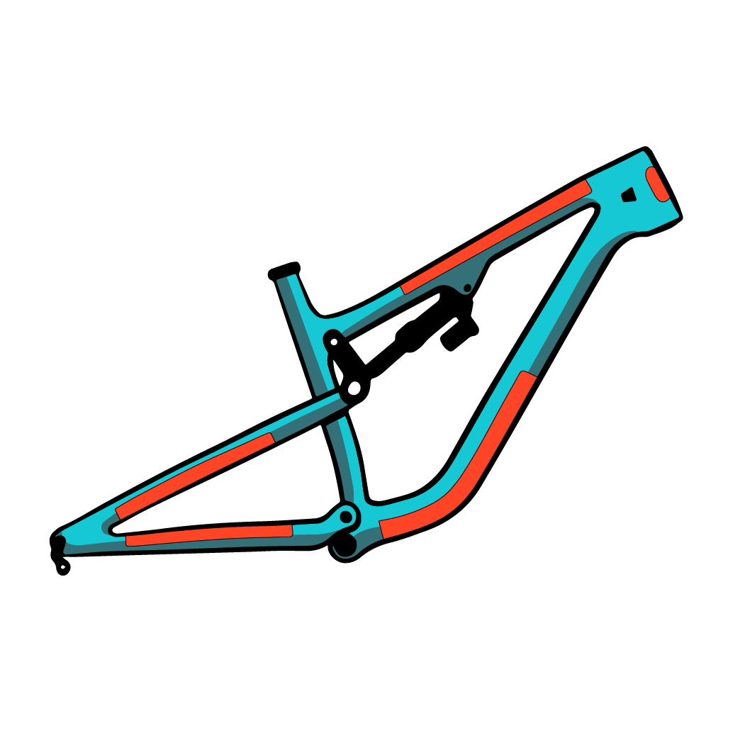 Ride wrap Essential Protection - MTB Frame Kit MATTE