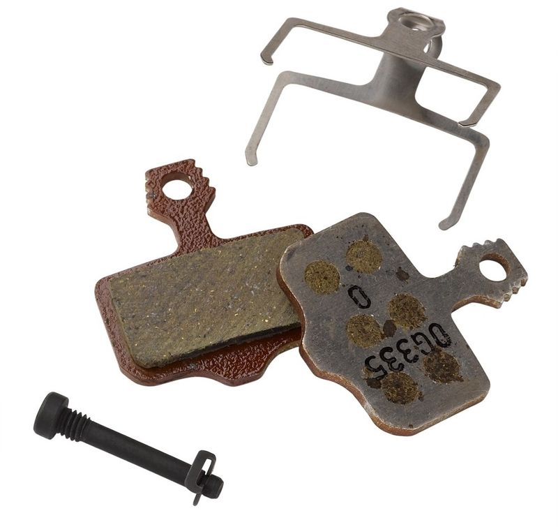 SRAM DISC BRAKE PADS - ASYMMETRIC ORGANIC/ALUMINUM (QUIET/LIGHT) – MONOBLOCK - SRAM HYDRAULIC ROAD DISC, LEVEL A1