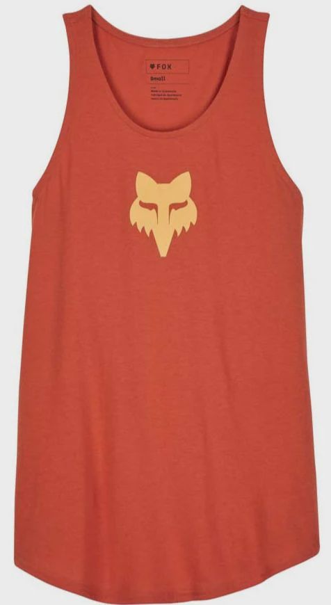 W FOX HEAD TANK ORANGE LARGE