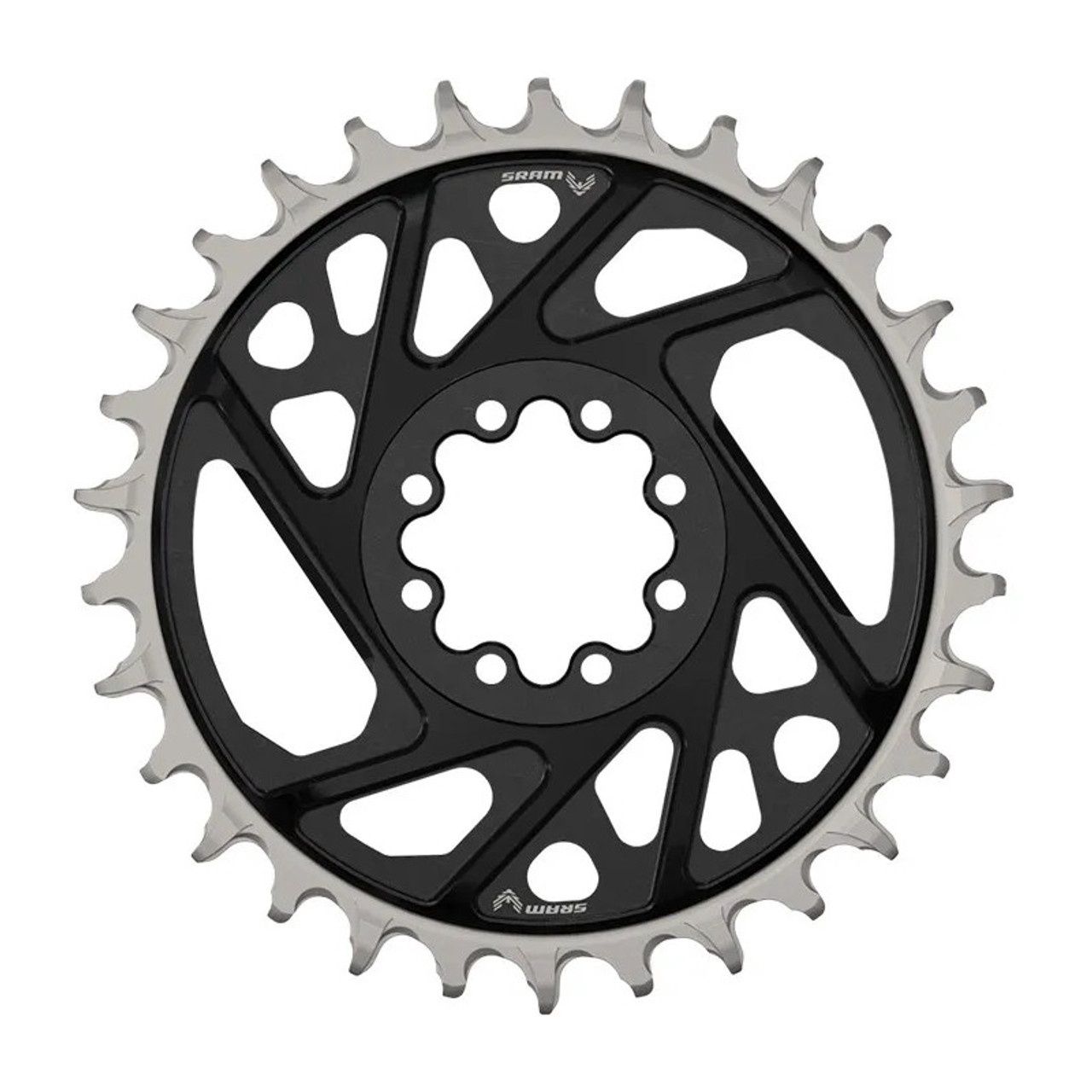 Chain Ring T-TYPE 32T Direct Mount 3mm Offset Eagle (including 8 bolts) Black - XX D1